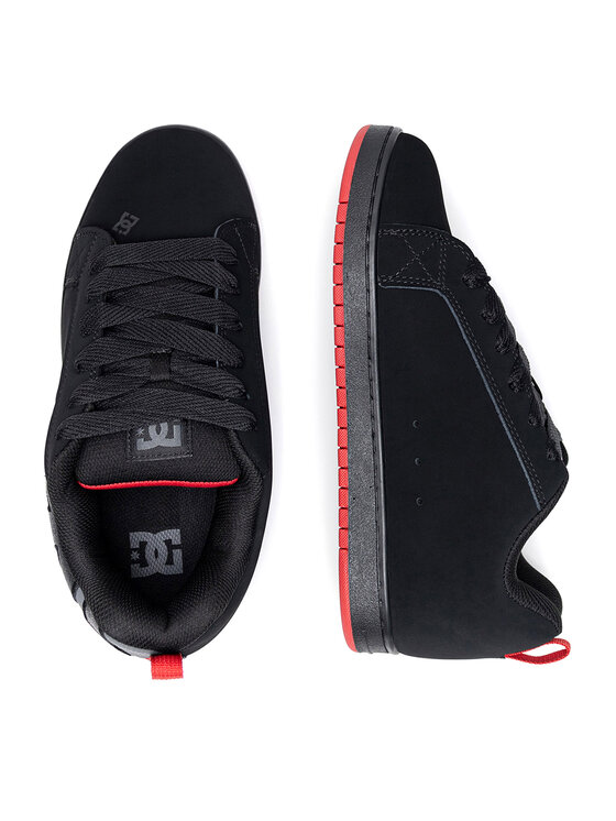DC DC Sneakersy COURT GRAFFIK SQ ADYS100442-BYR Černá