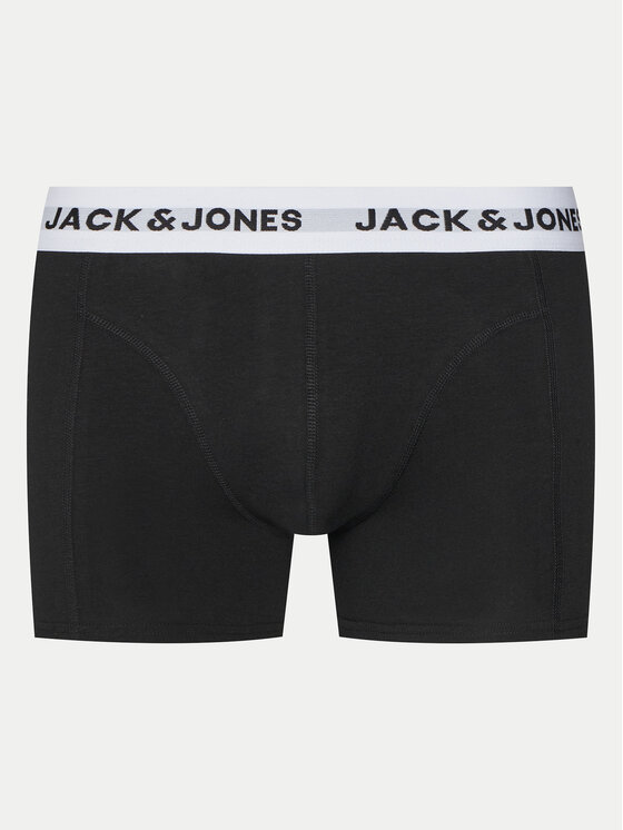 Jack&Jones Jack&Jones Набір з 3 пар боксерів Solid 12254363 Чорний