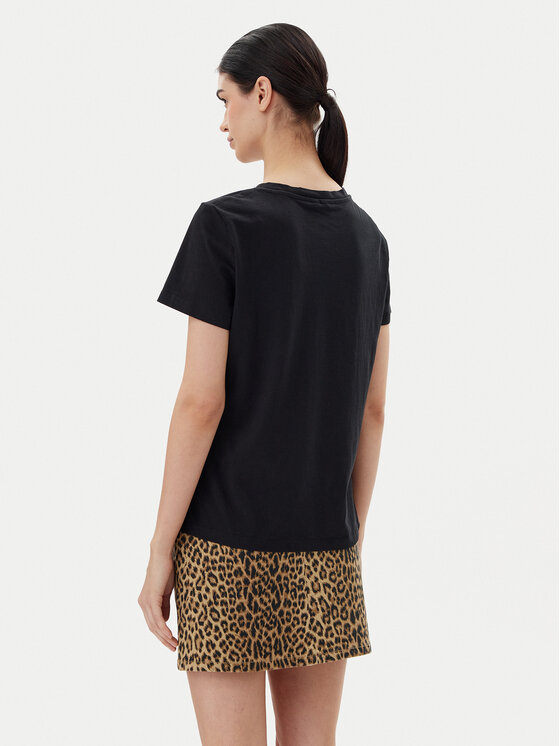 Vero Moda Vero Moda Póló Kami 10332587 Fekete Relaxed Fit