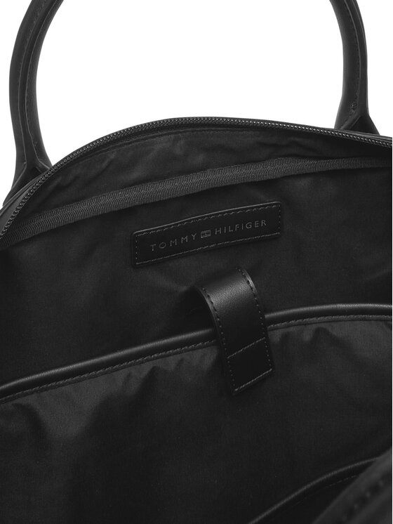Tommy Hilfiger Tommy Hilfiger Porta PC Th Monogram Computer Bag AM0AM13209 Nero