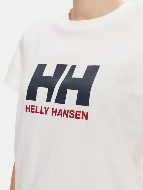 Helly Hansen Helly Hansen T-Shirt Logo 54593 Biały Regular Fit