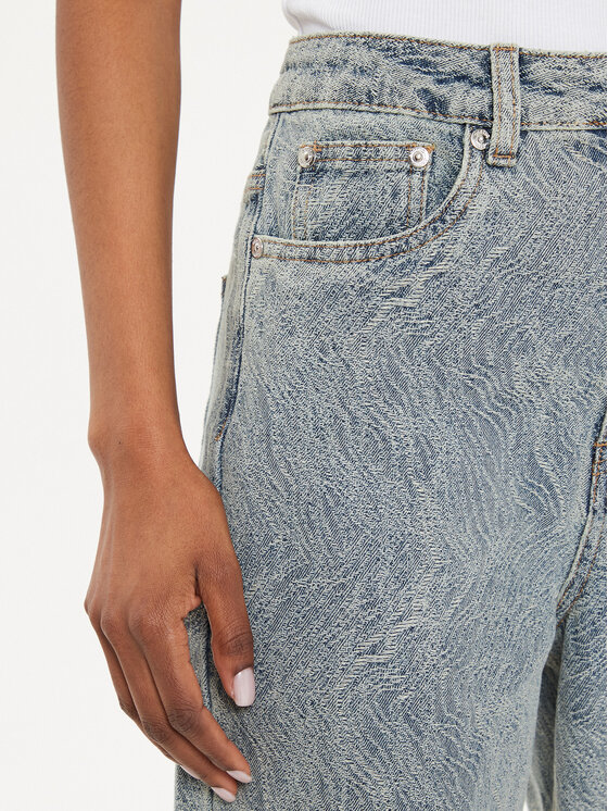 Gestuz Gestuz Jeans hlače Gianna 10908896 Modra Straight Fit