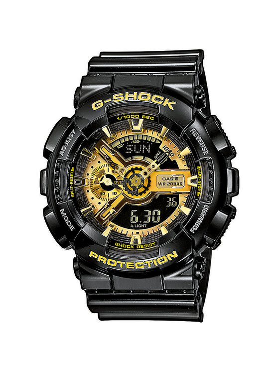 Casio Casio Zegarek SET GA-110GB-1AER + BEZEL 10523429 + PASEK 1034771 Biały