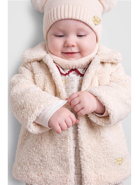Guess Kids Guess Kids Kurtka przejściowa 184356 Biały Classic Fit