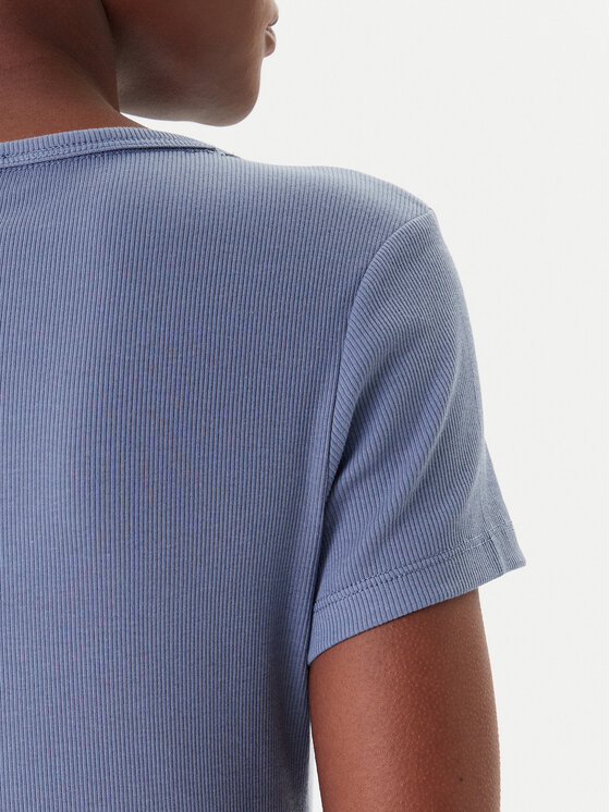 Tommy Jeans Tommy Jeans T-shirt Essential DW0DW17385 Blu Slim Fit