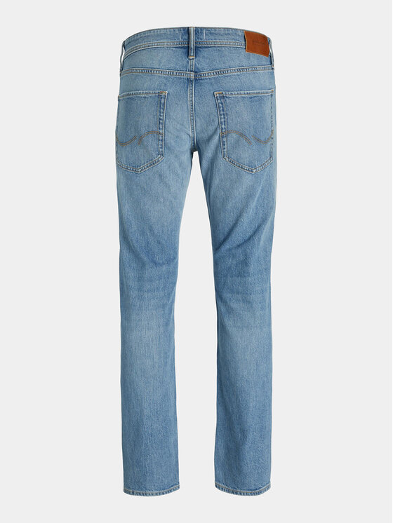 Jack & Jones Jack & Jones Džínsy Mike 12237309 Modrá Tapered Fit