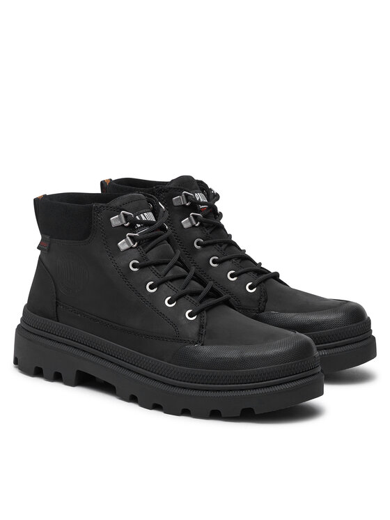 Palladium Palladium Schnürschuhe Pallatroopercuff Wp+ 04365-008-M Schwarz