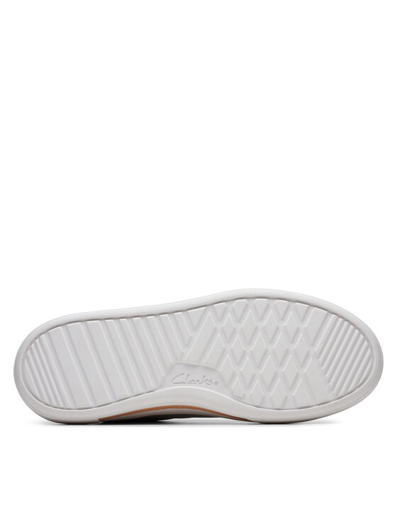 Clarks Clarks Sneakersy Hollyhock Walk 26176310 Srebrny