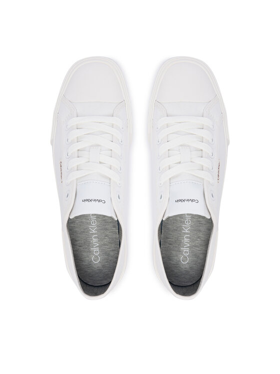 Calvin Klein Calvin Klein Sneakers aus Stoff Vulc HW0HW02975 Weiß