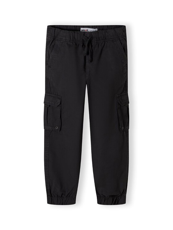 minoti minoti Spodnie cargo 26PANT44 Czarny Regular Fit
