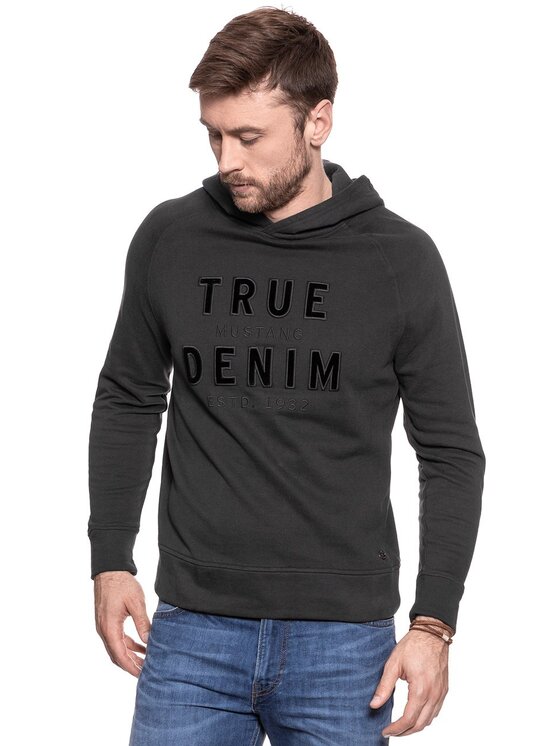 Bluza Mustang, Rozmiar XL, Szary, APPLICATION HOODIE