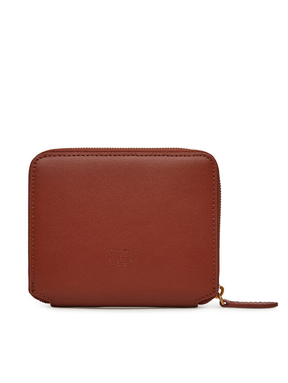 PINKO PINKO Didelė Moteriška Piniginė Taylor Zip Around 100249 A0F1 Ruda