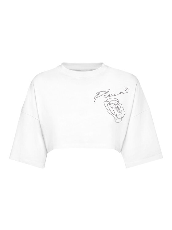 PHILIPP PLEIN PHILIPP PLEIN T-Shirt 11619 Biały Regular Fit