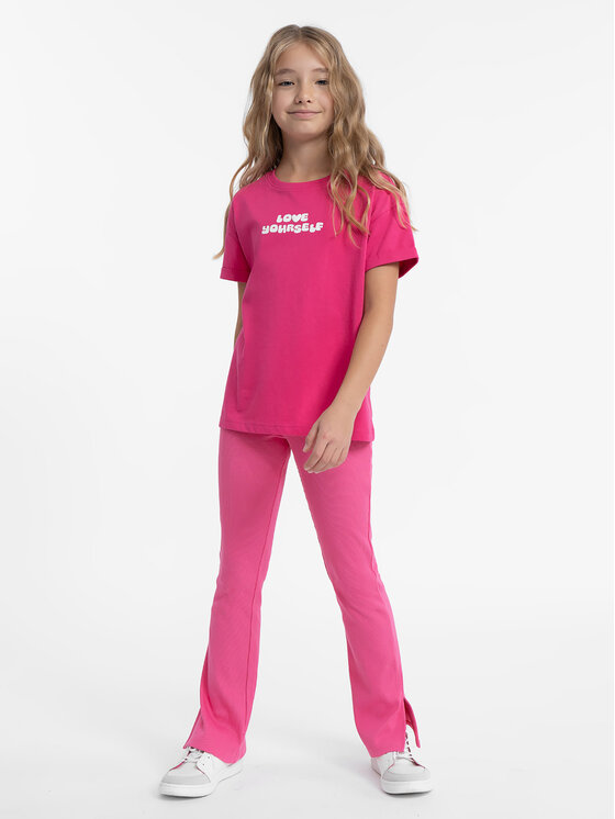 4F 4F Leggings 4FJAW23TTIGF097 Rosa Slim Fit