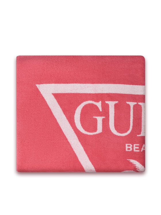Guess Guess Ręcznik plażowy E5GZ14 SG00P Różowy