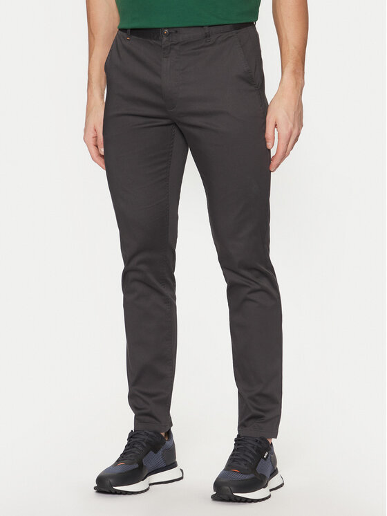 BOSS Pantaloni chino 50531133 Nero Slim Fit, taglia : 36_34