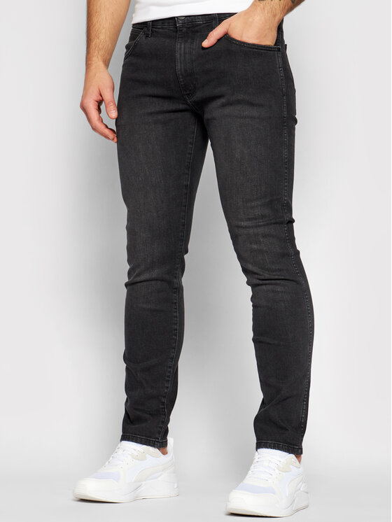 Wrangler Wrangler Jeansy Larston W18SHT120 112141216 Czarny Slim Fit