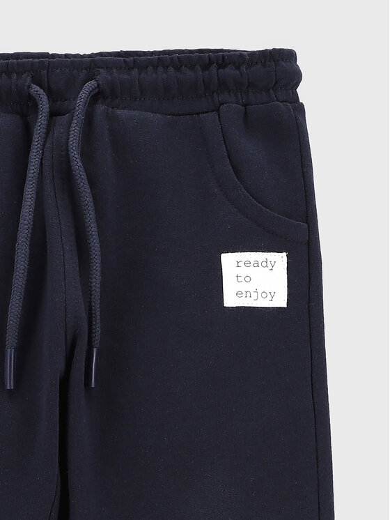 Coccodrillo Coccodrillo Jogginghose ZC2120102CON Dunkelblau Regular Fit