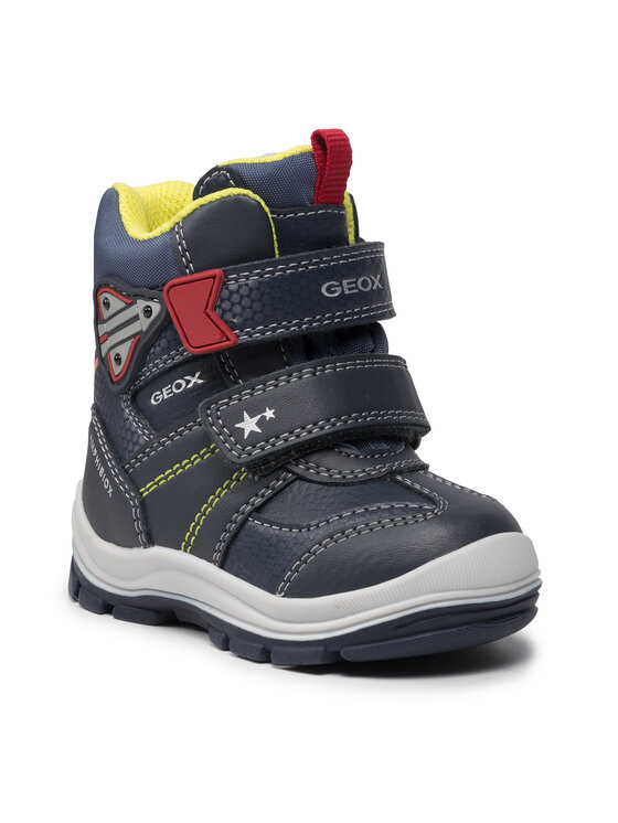 Geox Geox Snehule B Flanfil B.B Abx A B163VA 054FU C0735 M Tmavomodrá