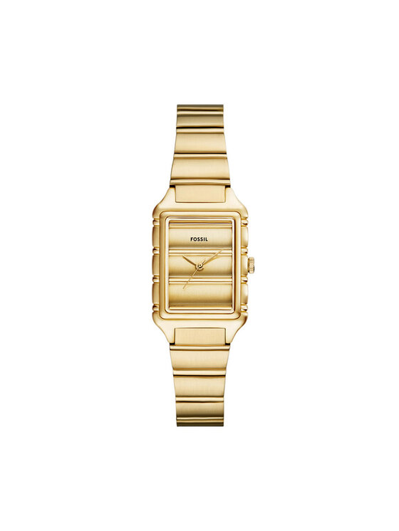 Fossil Fossil Laikrodis Raquel Gold Stainless Steel  ES5389 Auksinė