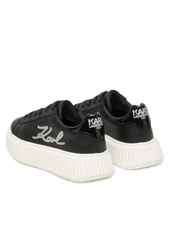 KARL LAGERFELD KARL LAGERFELD Laisvalaikio batai Z30978 M Juoda