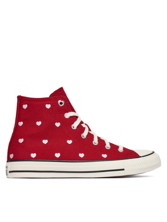 Converse Converse Tornacipő Chuck Taylor All Star Hearts & Roses A19065C Piros