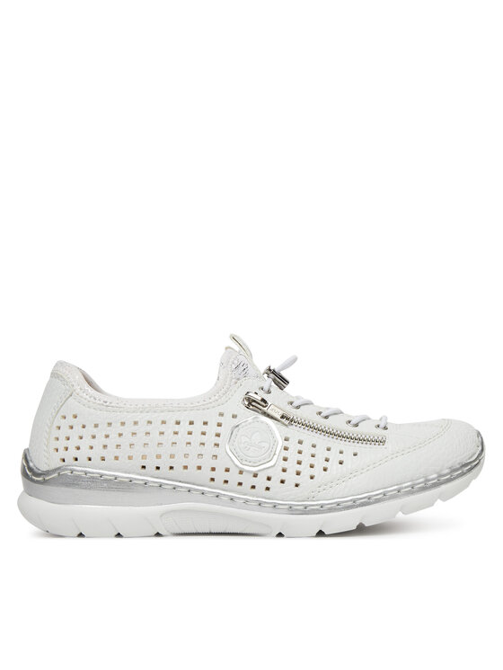 Sneakers Rieker L3254-80 Alb