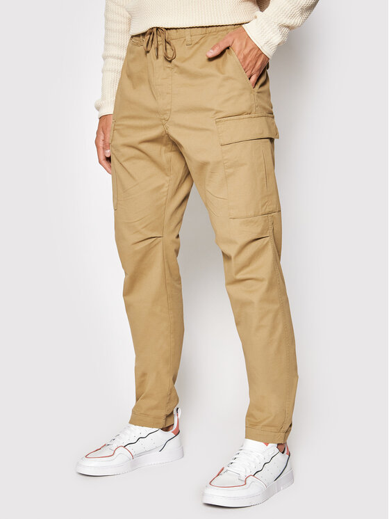 Polo Ralph Lauren Pantaloni din material Cargo 710835172005 Bej Slim Fit