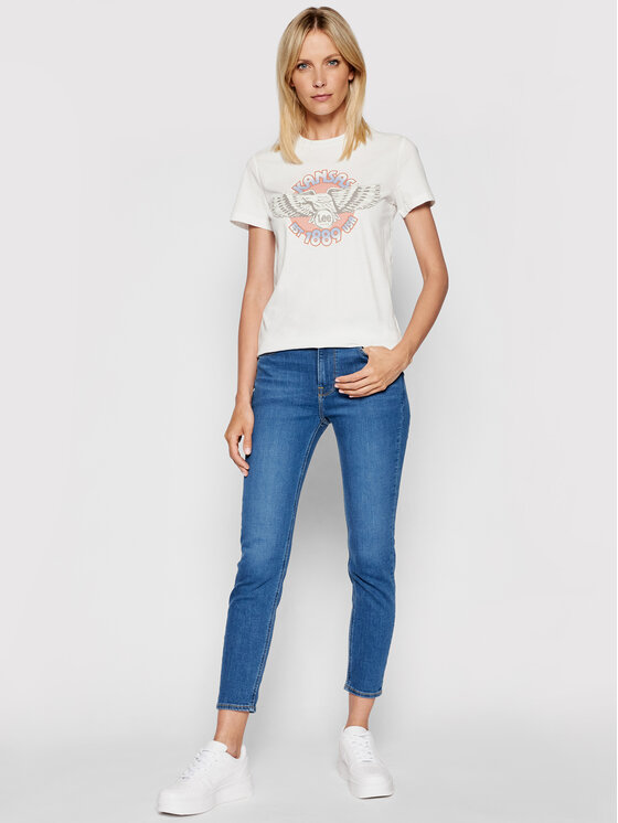 Lee Lee Jeans Scarlett L626QDDM 112140398 Blu scuro Skinny Fit