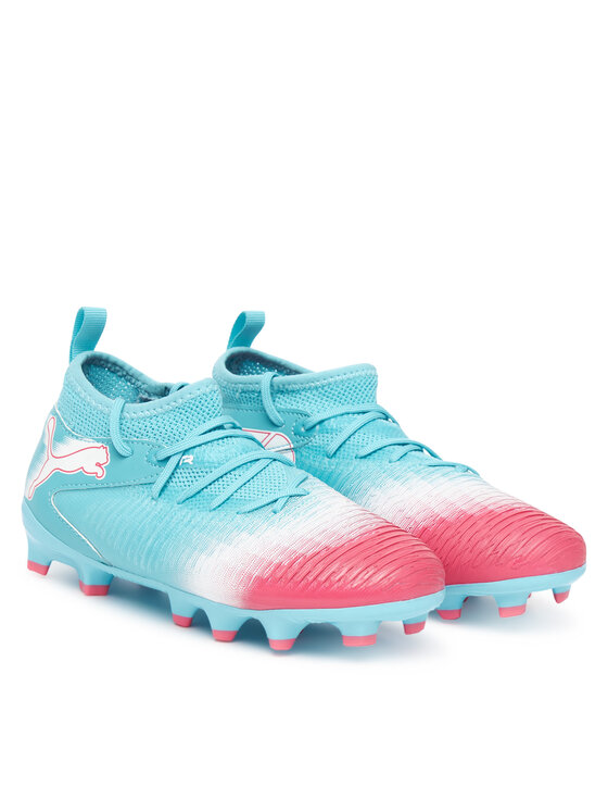 Puma Puma Boty na fotball Future 8 Match Re-Charge Fg/Ag Jr 108762 01 Světle modrá