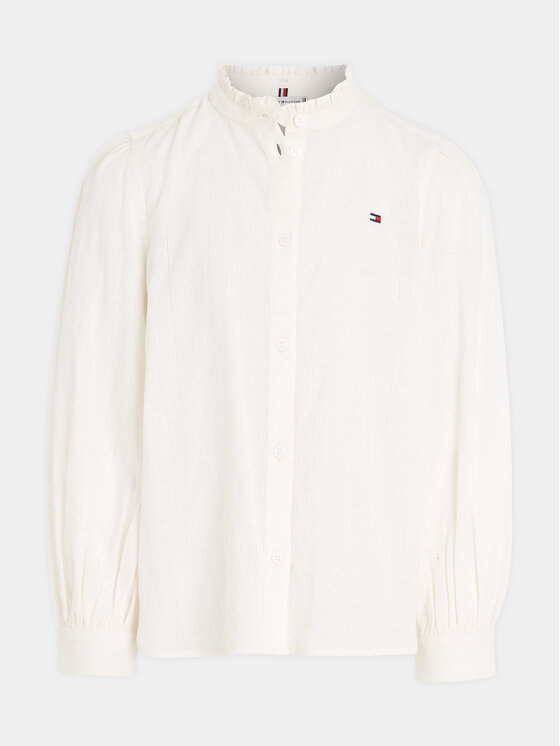 Tommy Hilfiger Tommy Hilfiger Koszula KG0KG07620 Biały Regular Fit