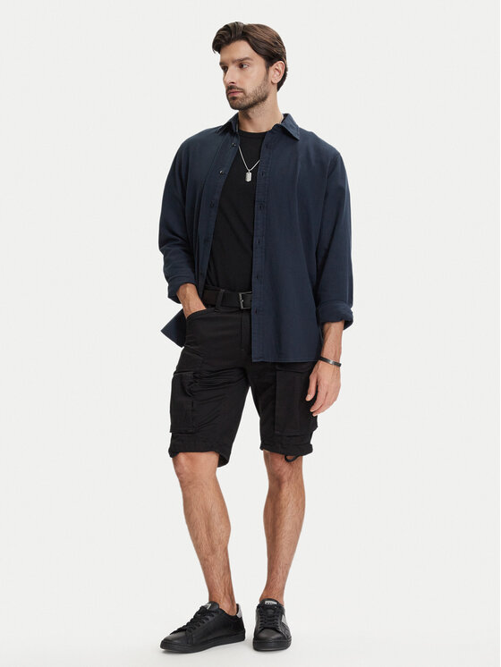 G-Star Raw G-Star Raw Krekls Clean D25196-D454 Tumši zils Regular Fit