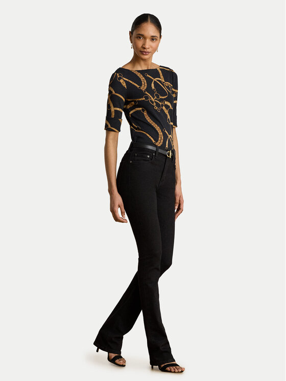 LAUREN RALPH LAUREN LAUREN RALPH LAUREN Blūze Judy 200P13948001 Melns Regular Fit