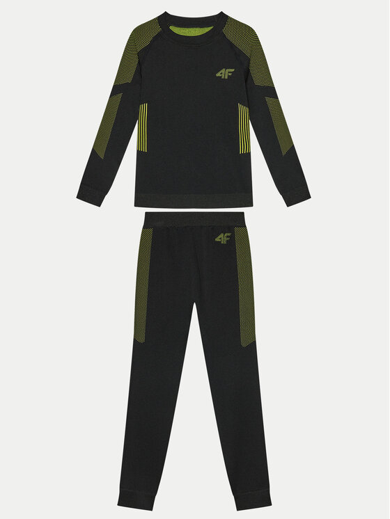 4F 4F Set lenjerie termoactivă 4FJWAW24USEAM149 Verde