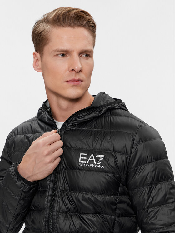 EA7 Emporio Armani EA7 Emporio Armani Daunenjacke 8NPB02 PN29Z 1200 Schwarz Regular Fit