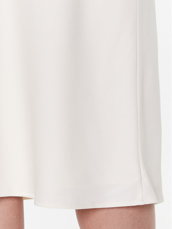 Calvin Klein Calvin Klein Gonna midi K20K203514 Écru Regular Fit