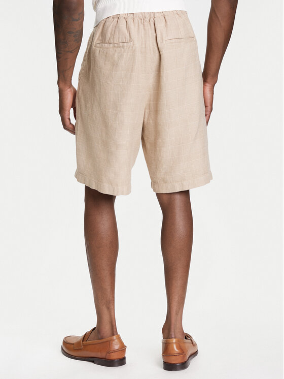 United Colors Of Benetton United Colors Of Benetton Шорти от плат 43B3U9010 Бежов Regular Fit