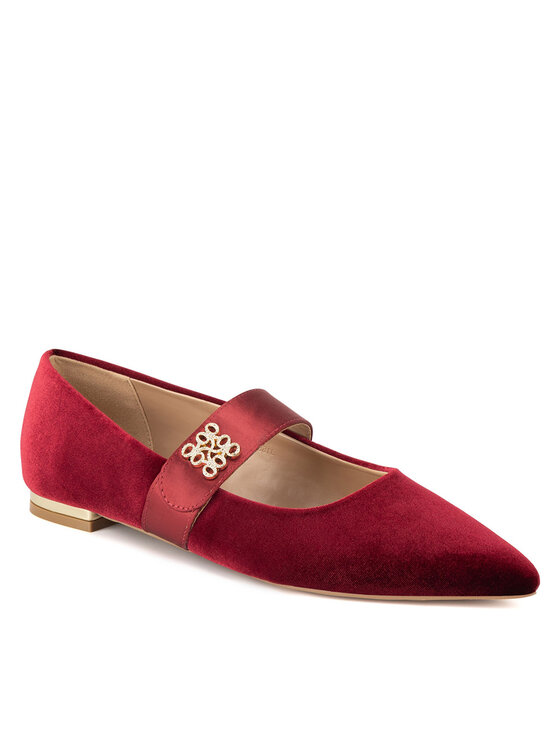 Nine West Nine West Balerinke 8168-1 Tamnocrvena