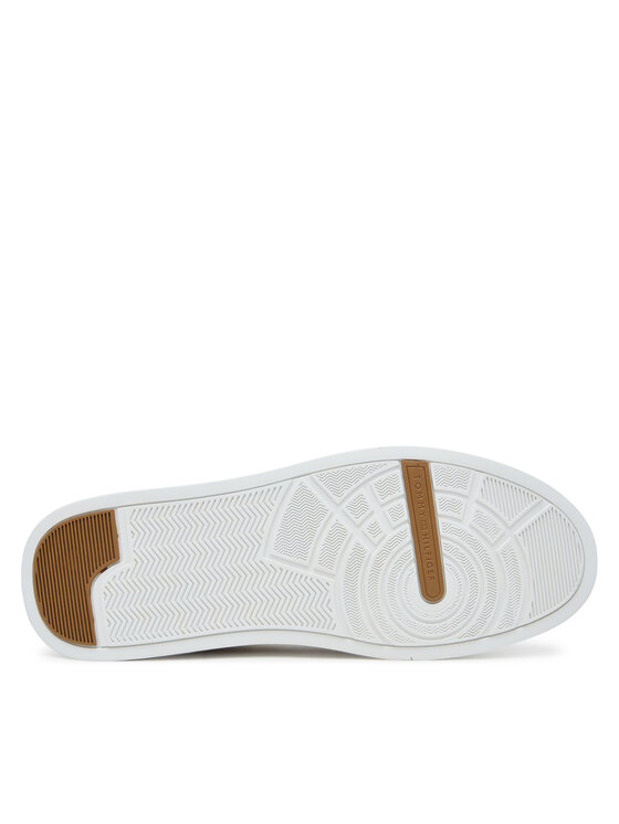 Tommy Hilfiger Tommy Hilfiger Снікерcи Th Court Craft FM0FM05551 Écru