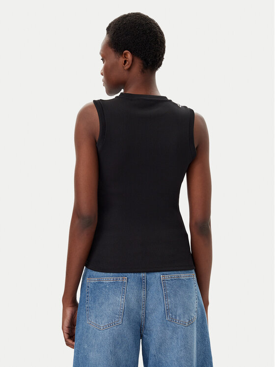 HUGO HUGO Top Delanive 50534050 Negru Slim Fit