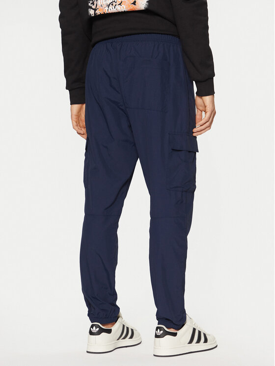 adidas adidas Pantaloni trening Trefoil Essentials Woven Cargo JD2454 Bleumarin Regular Fit