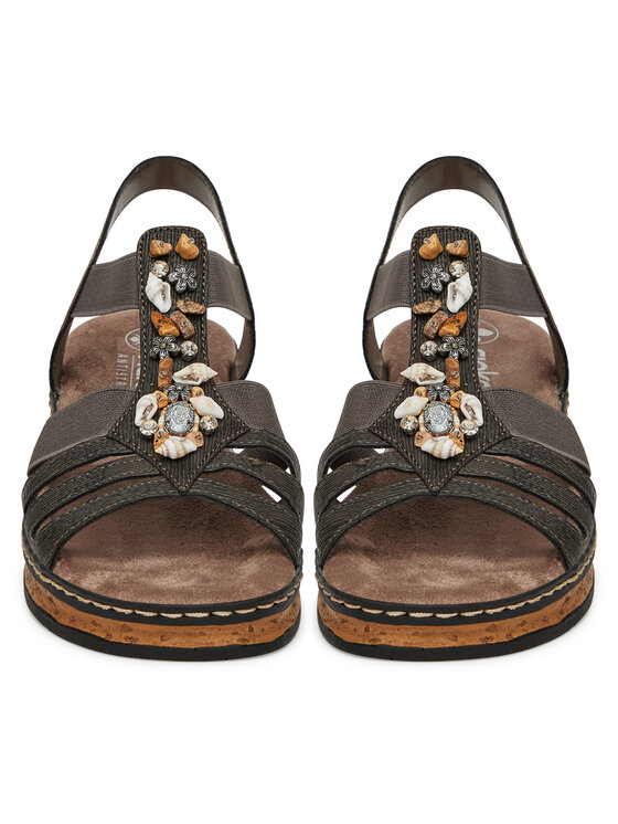 Rieker Rieker Sandali 62949-45 Siva