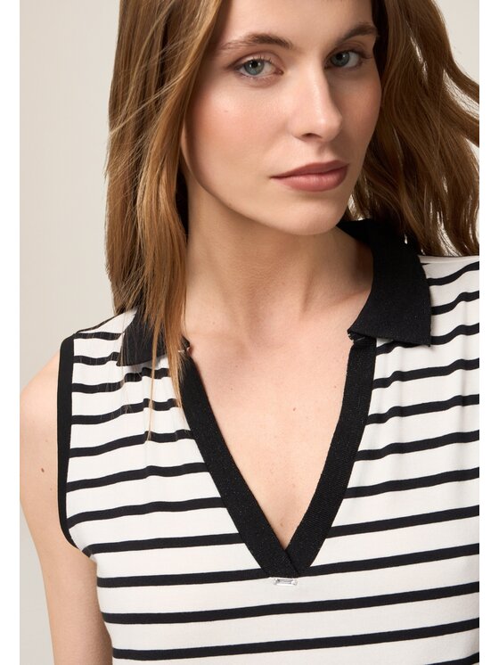 Oltre Oltre T-Shirt G372J004152N0Z3 Biały Regular Fit