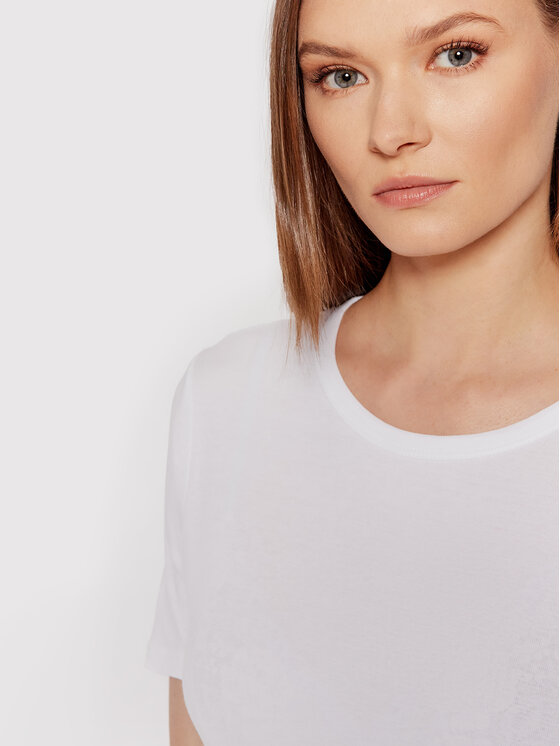 United Colors Of Benetton United Colors Of Benetton T-shirt 3GA2E16A0 Bijela Regular Fit