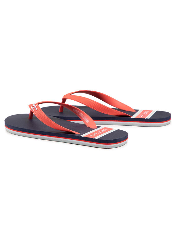 Pepe Jeans Pepe Jeans Žabky Bay Beach Man PMS70096 Červená