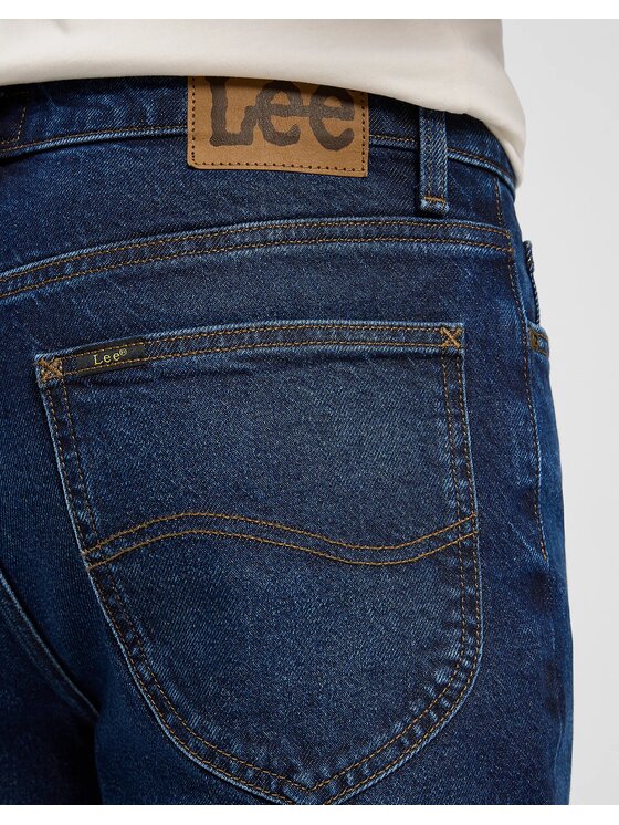 Lee Lee Jeansy AUSTIN Niebieski Slim Fit