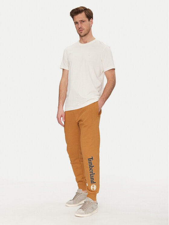 Timberland Timberland Долнище анцуг TB0A5YFB Бежов Regular Fit