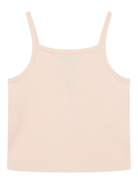 Calvin Klein Jeans Top LVCKSJB12G Roz deschis Slim Fit