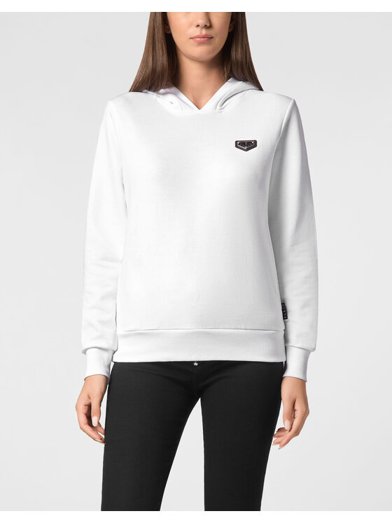 PHILIPP PLEIN PHILIPP PLEIN Felpa 9401 Bianco Regular Fit