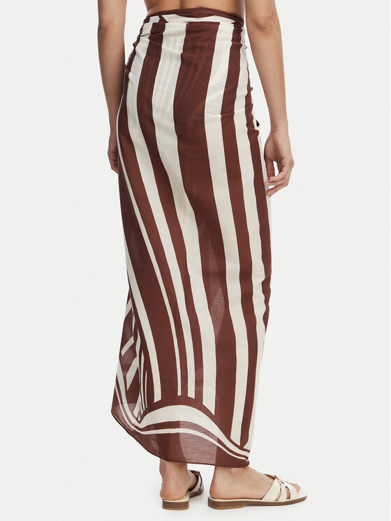 Seafolly Seafolly Παρεό Coastline 55539-SG Καφέ